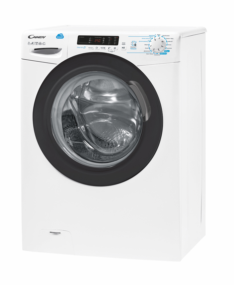 Изображение товара Стиральная машина Candy CSS4 1072DB1/2-07 7 кг фронтальная белая с NFC