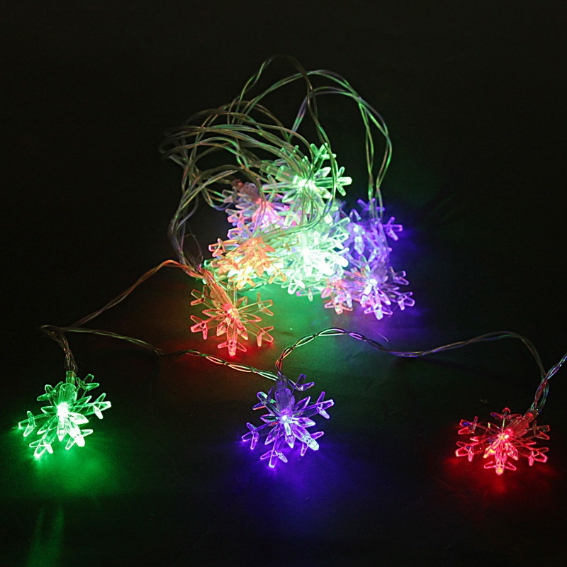 Изображение товара Электрогирлянда комнатная Sneha A-472 4м 20 ламп разноцветные фигурные светодиоды