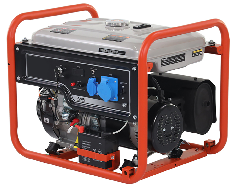 Изображение товара Генератор бензиновый Evoline PB 7000 E мощностью 6.5 кВт