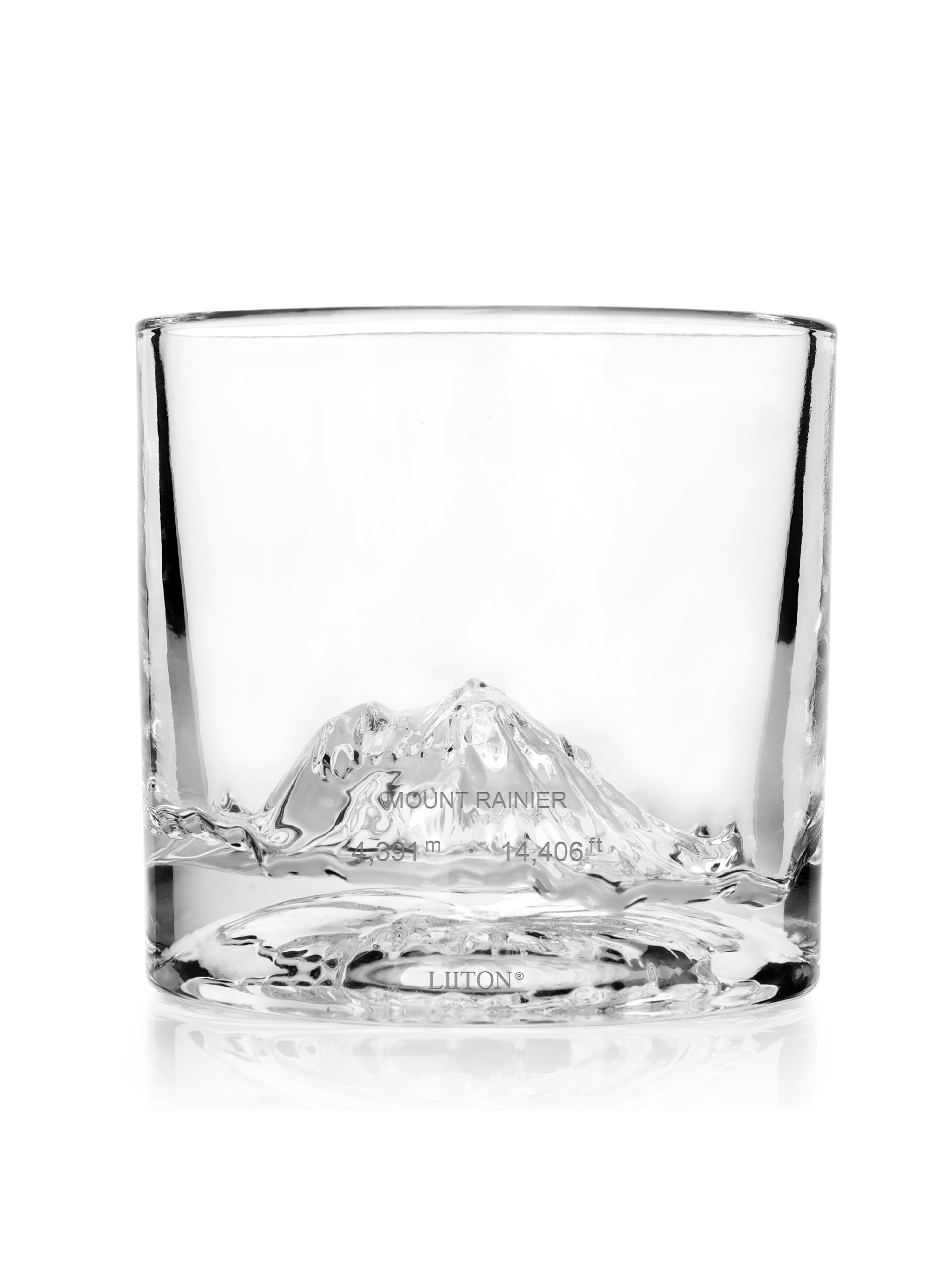 Изображение товара Стакан 260 мл LIITON Mount Rainer в наборе 2 шт прозрачный для виски и коктейлей