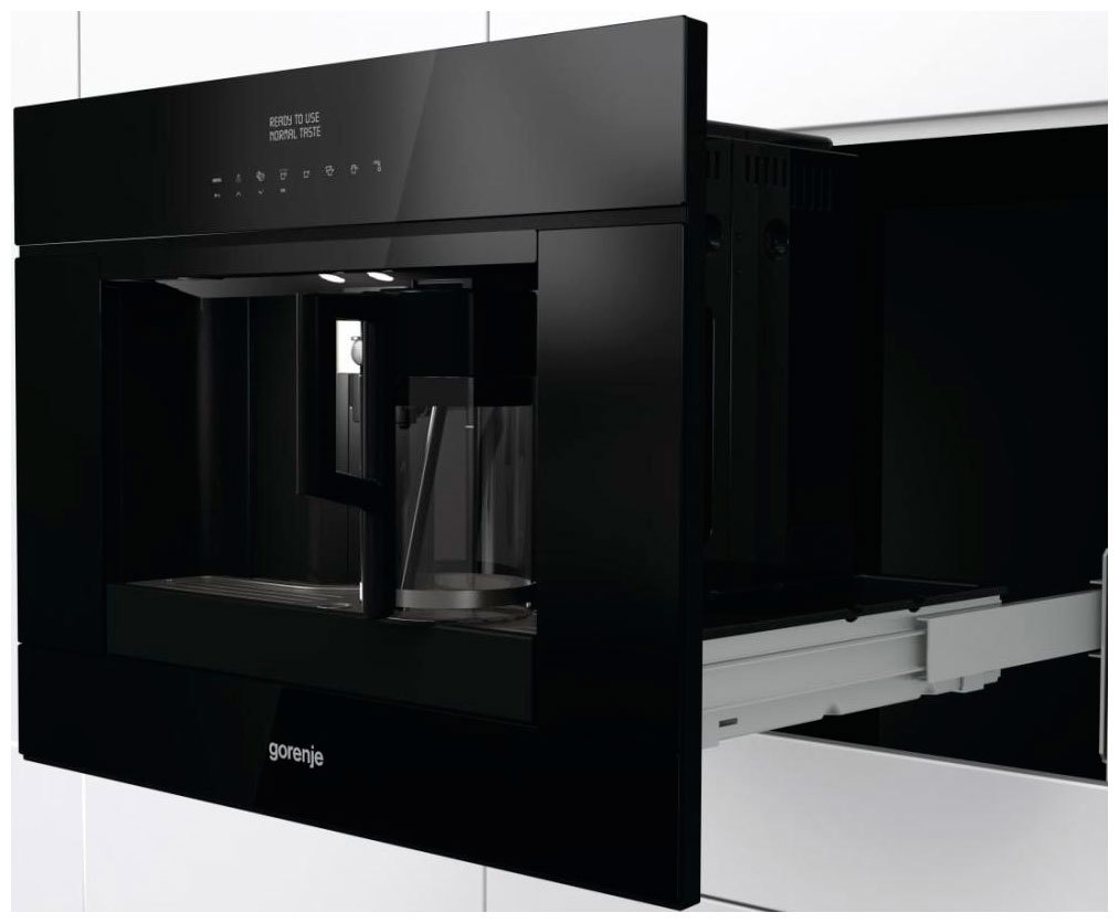 Изображение товара Встроенная кофемашина Gorenje CMA9200BG 59.5x45.5x38.1 см цвет черный Изображение товара Встроенная кофемашина Gorenje CMA9200BG 59.5x45.5x38.1 см цвет черный