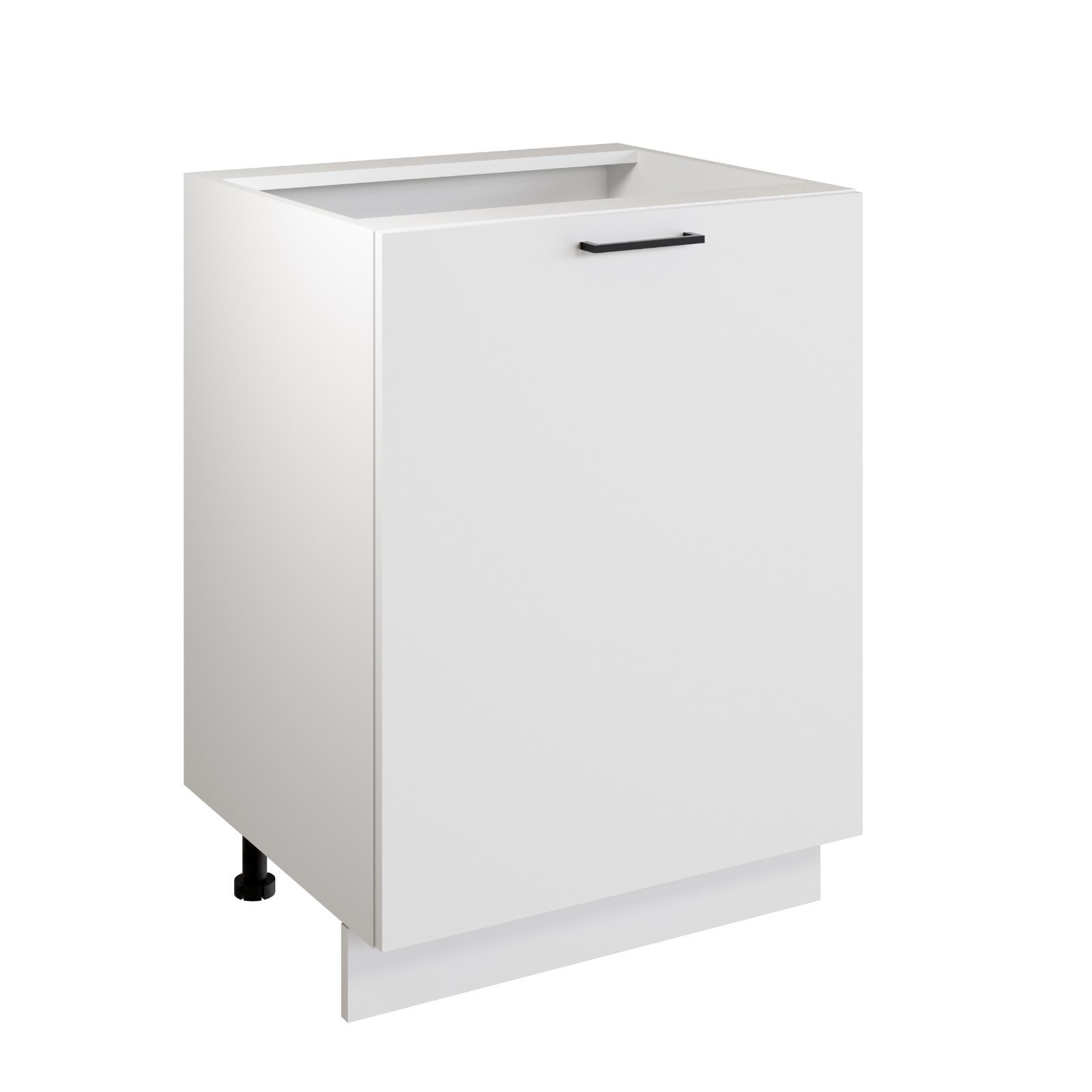 Изображение товара Напольный шкаф Клик мебель Simple 60x82x51 см ЛДСП цвет белый