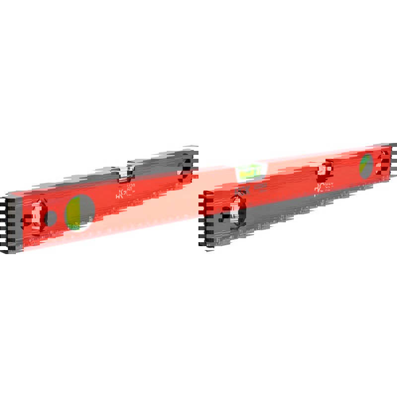 Изображение товара Пузырьковый строительный уровень RGK U2060 60 см с 3 глазками и защитой