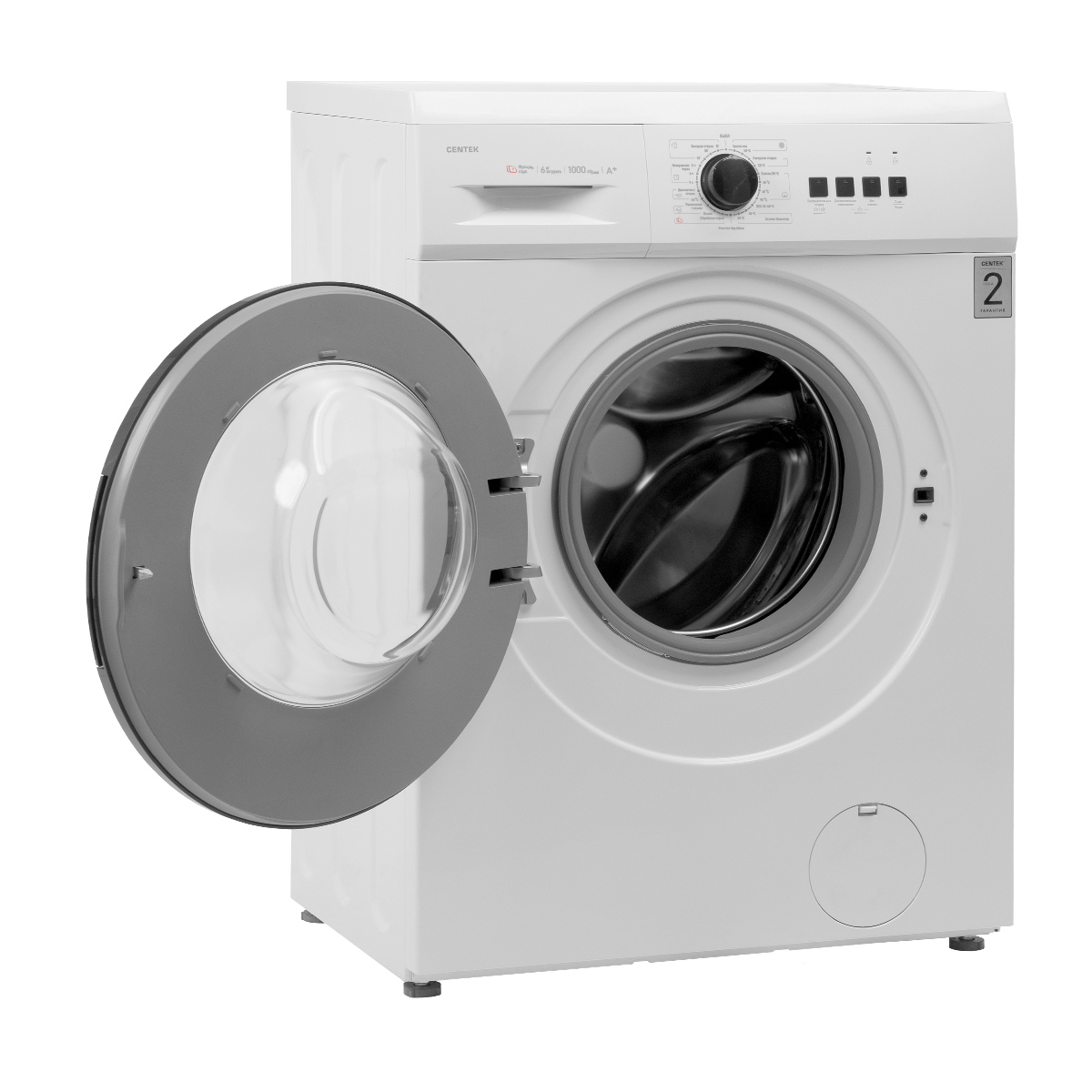 Изображение товара Стиральная машина Centek Ct-1902 59.5x85x40 см 6 кг цвет белый