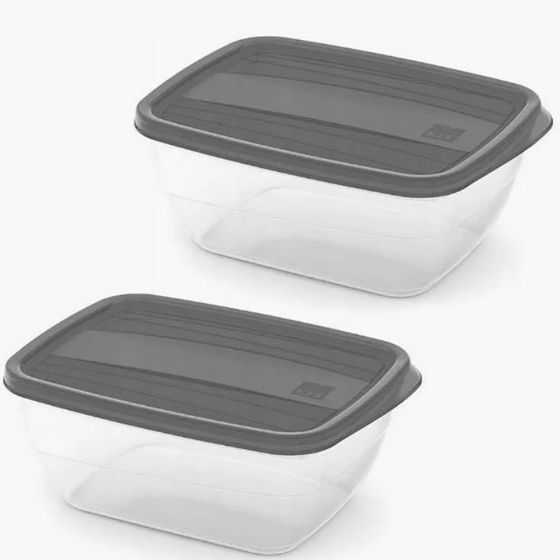 Изображение товара Контейнер для пищевых продуктов Curver 1.3 л 2 шт прозрачный практичный и многофункциональный