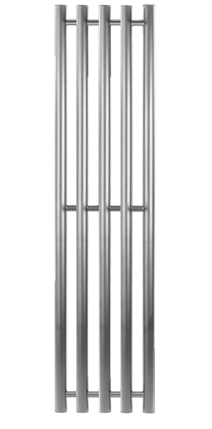 Изображение товара Водяной полотенцесушитель Secado Бергамо 5 1500x310 мм графит нержавеющая сталь