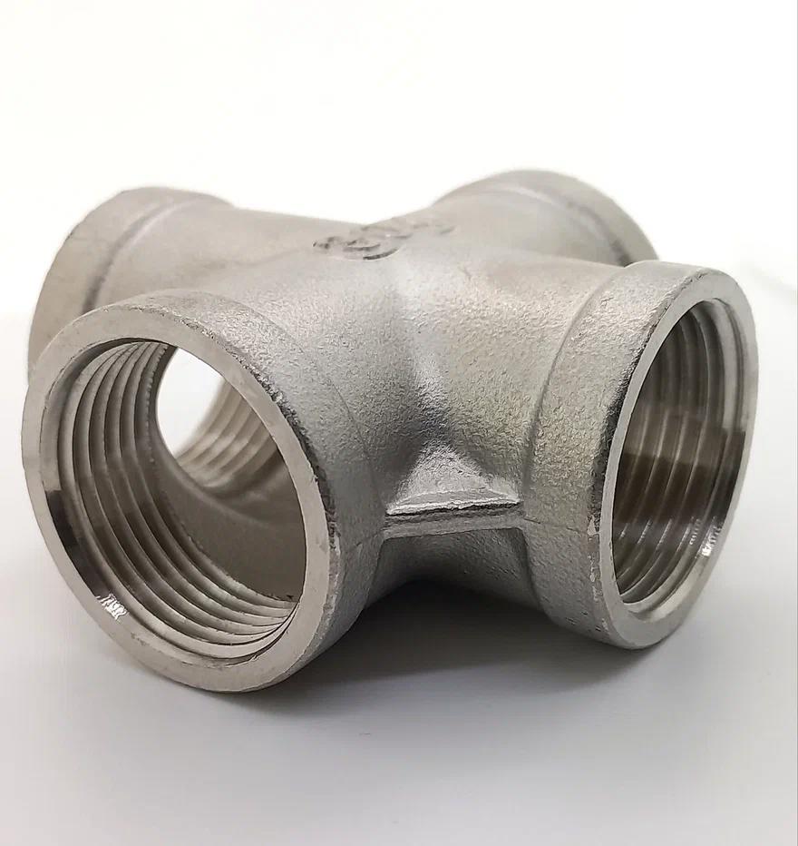 Изображение товара Крестовина Ifitting MG-DCF 1 1/4"x1 1/4"x1 1/4"x1 1/4" ВР нержавеющая сталь