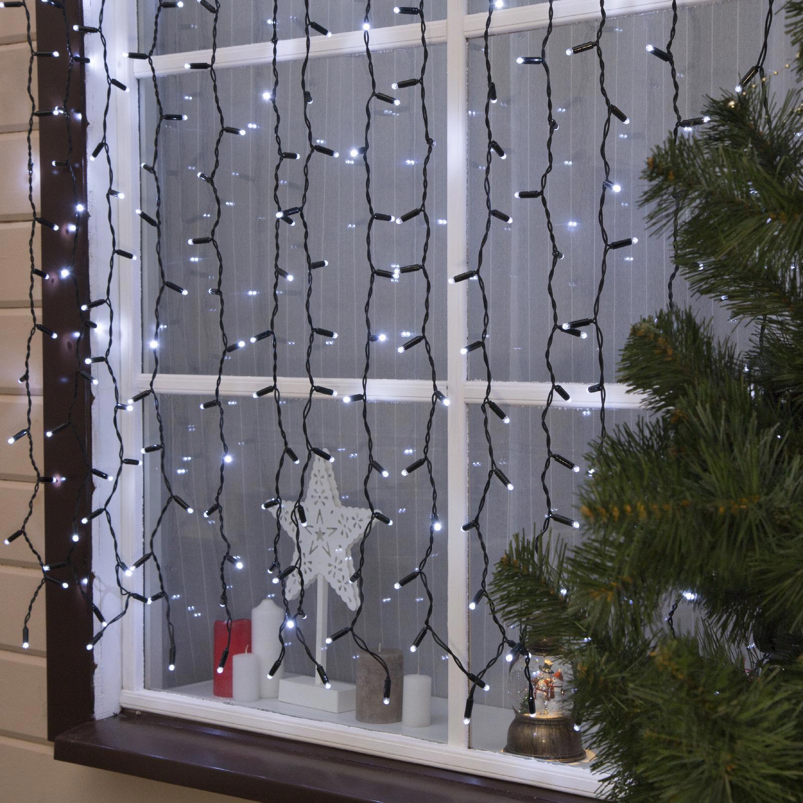 Изображение товара Электрогирлянда Luazon lighting Занавес 2x2м 360 LED Холодный Белый