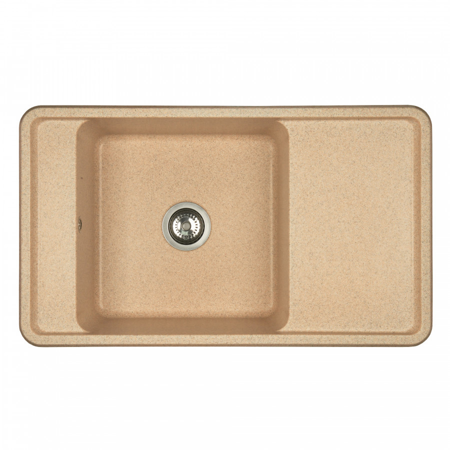 Изображение товара Кухонная мойка Aquaton Беллис 87x51 см из литого мрамора с антибактериальным покрытием