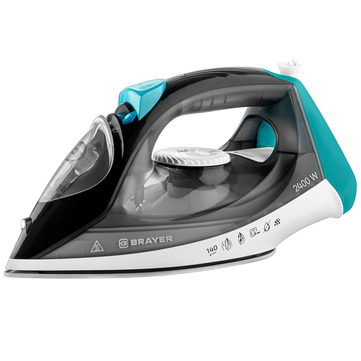Изображение товара Утюг Brayer Br4008 цвет серо-зеленый
