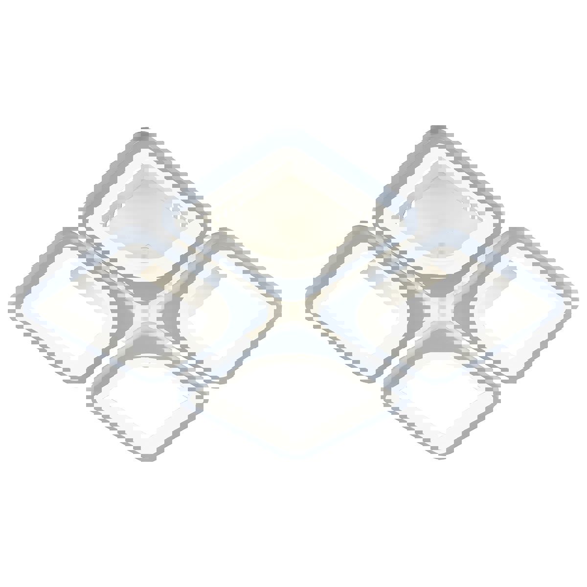 Изображение товара Люстра потолочная светодиодная Escada Square 16 м² регулируемый белый свет