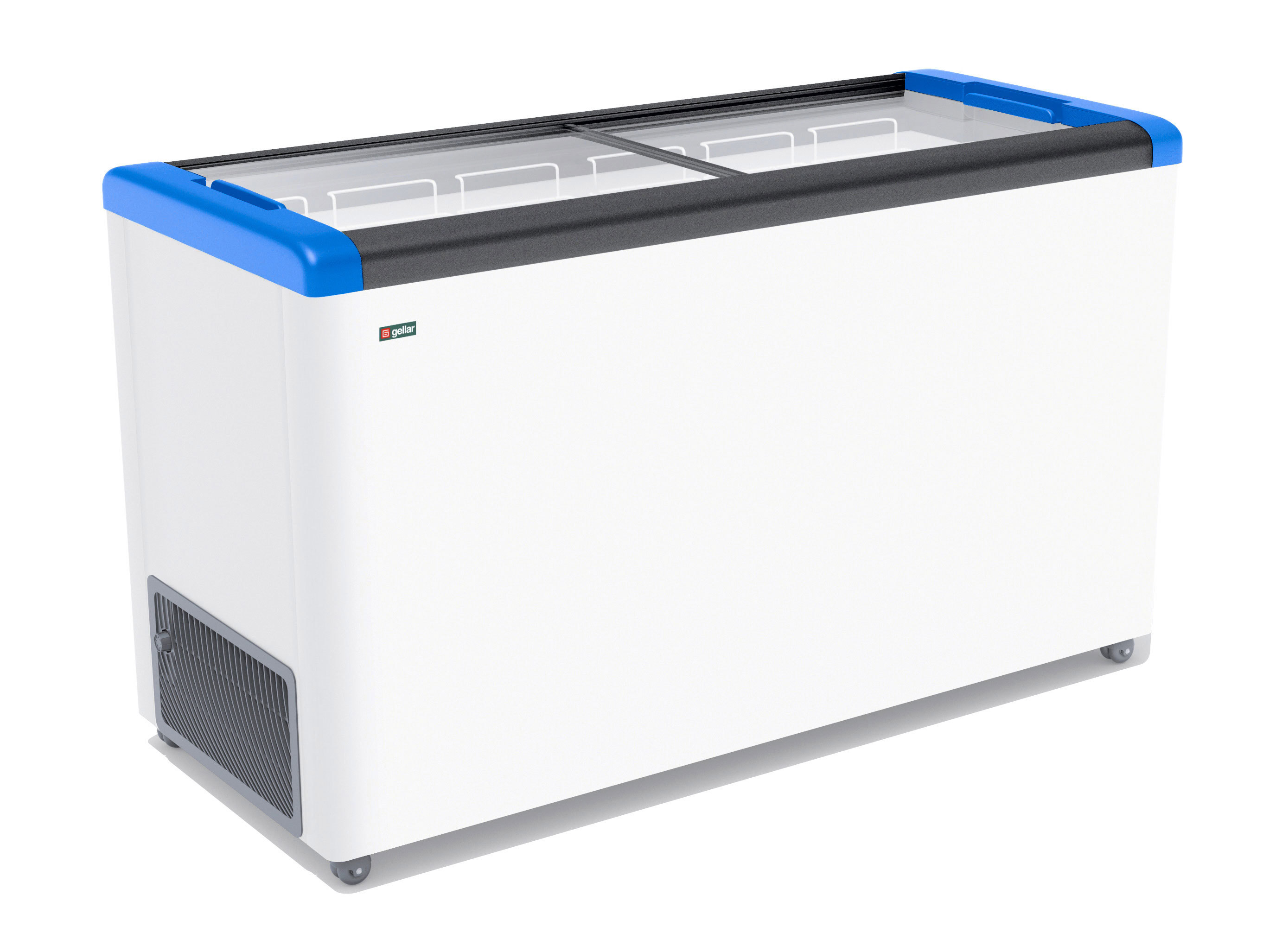 Изображение товара Морозильный ларь Gellar FG 500 C синий 450 л механика светодиодная подсветка