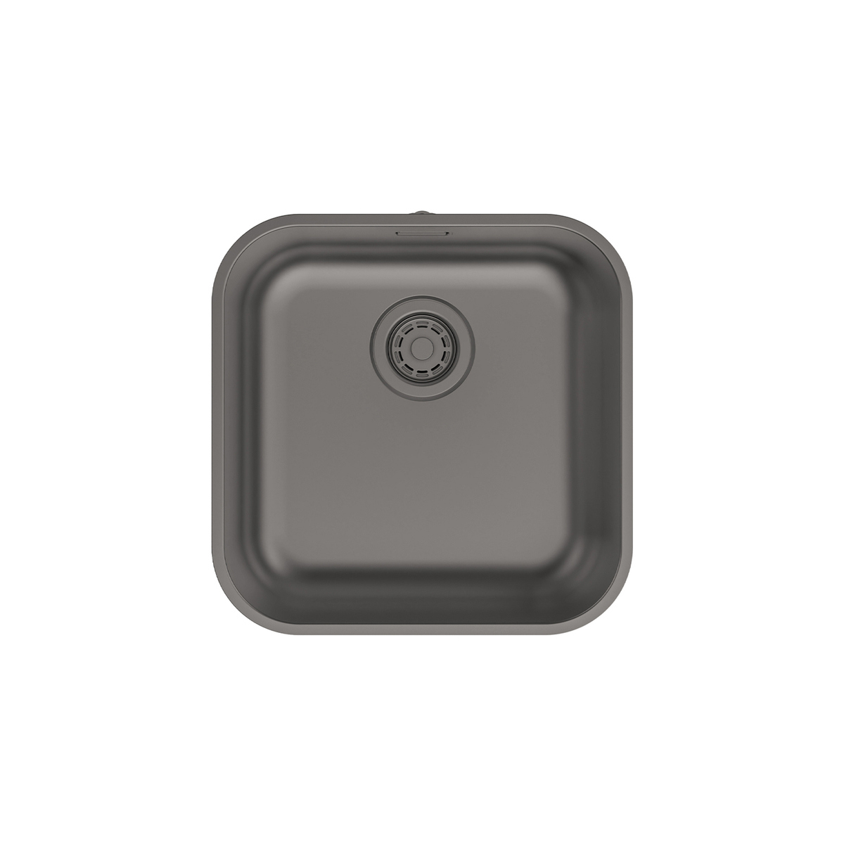 Изображение товара Мойка кухонная из нержавеющей стали IDDIS MAT44GMi77 44.6x44.6 см черный матовый