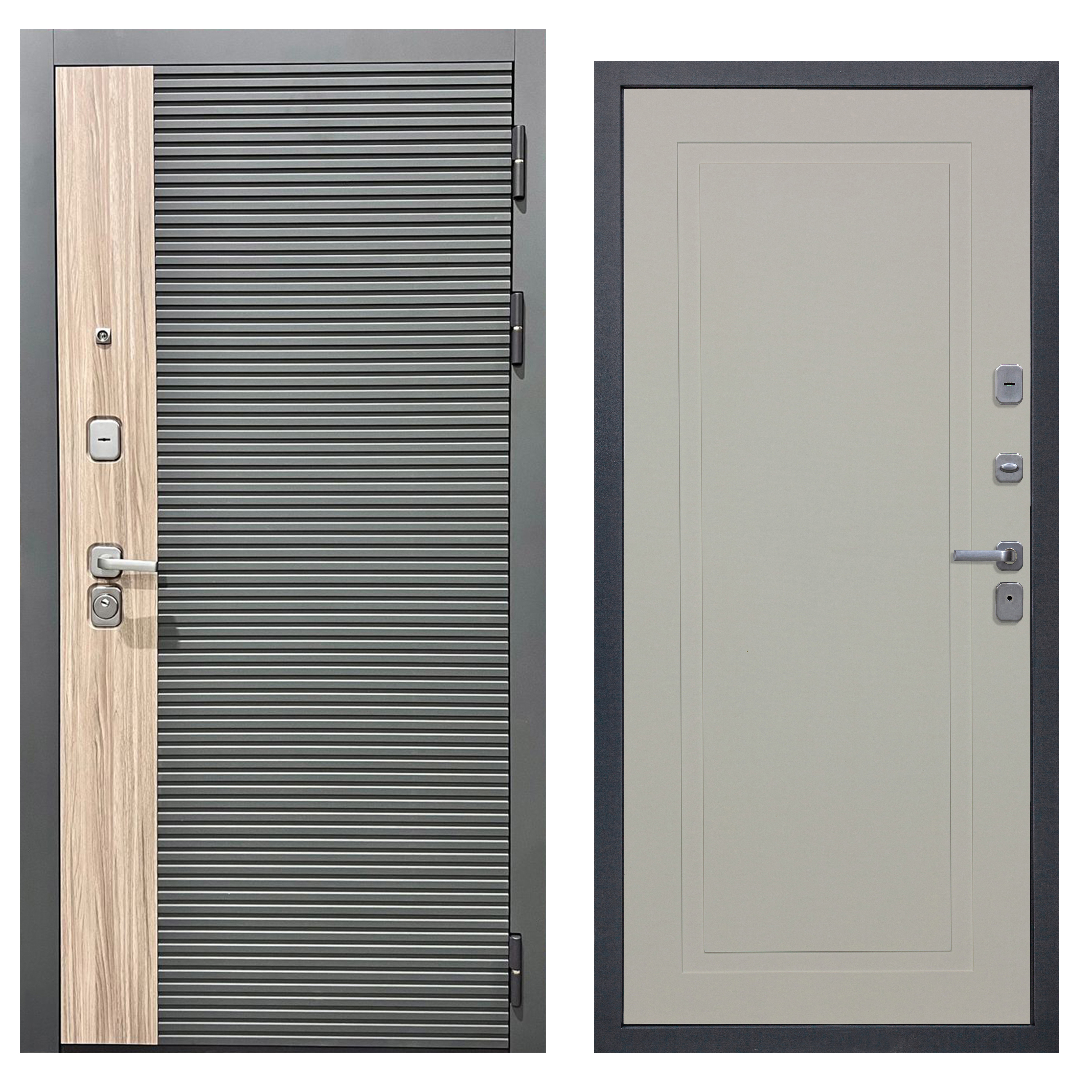 Изображение товара Входная дверь Diva-76 правая с утеплением и высоким уровнем безопасности