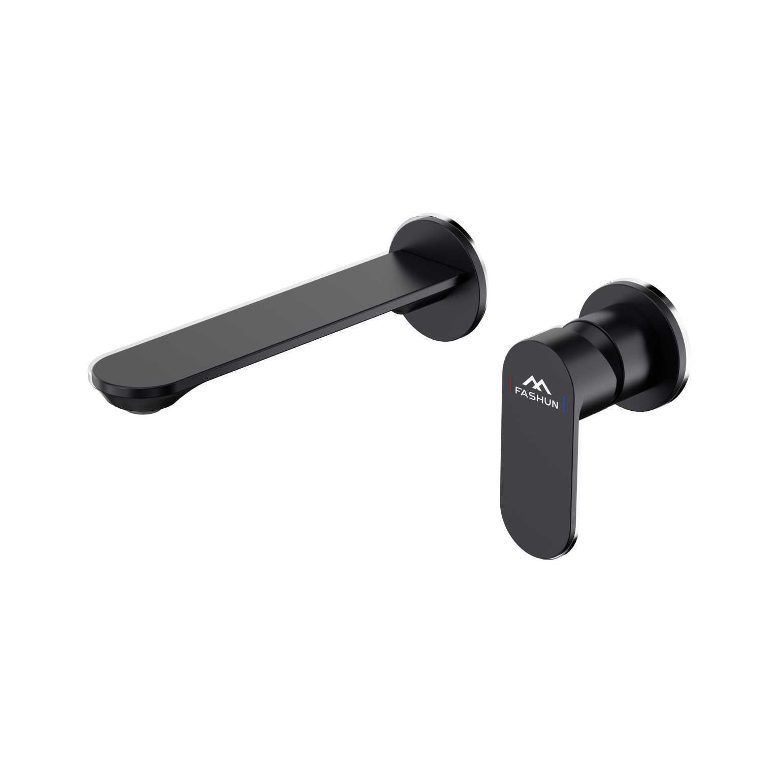 Изображение товара Смеситель для раковины Fashun A1185-7 однорычажный цвет черный Изображение товара Смеситель для раковины Fashun A1185-7 однорычажный цвет черный