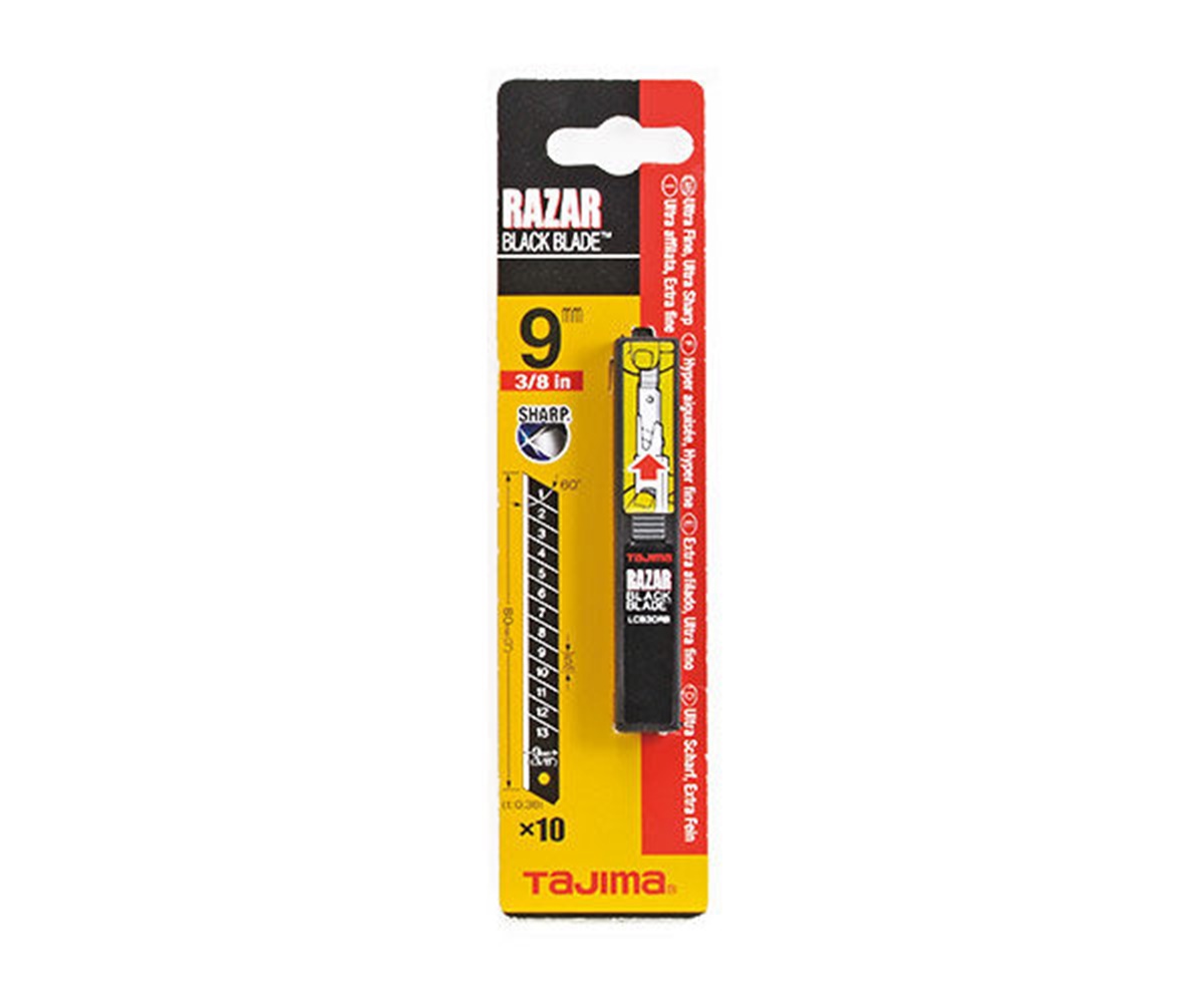 Изображение товара Сменные лезвия Tajima LB30RBC 9 мм, 10 шт - высокое качество и надежность