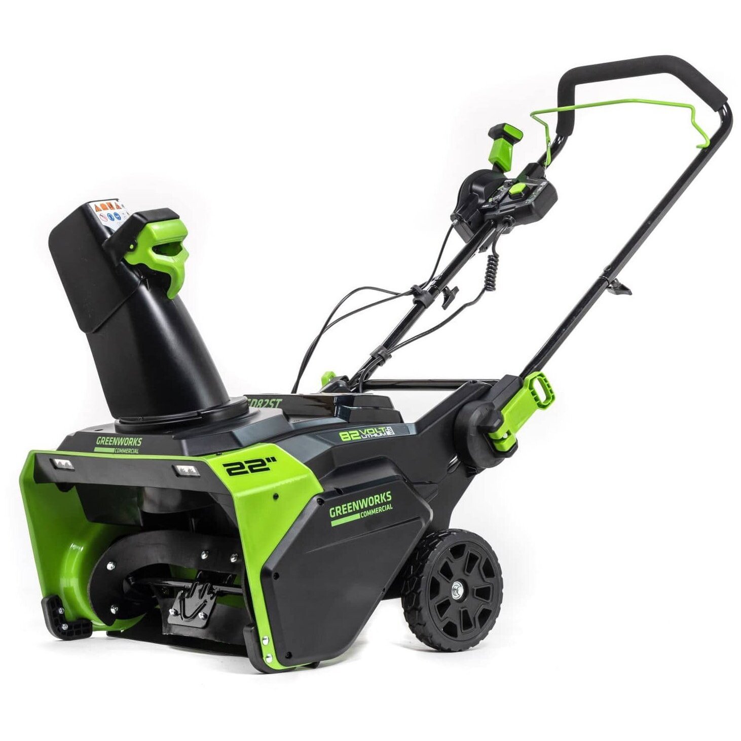 Изображение товара Снегоуборщик аккумуляторный Greenworks GD82ST 82 В