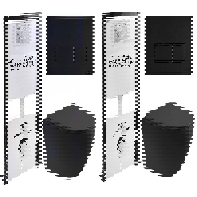 Изображение товара Подвесной комплект TONI ARTI TA-01 Russi Noche TA-0044 в черном матовом исполнении