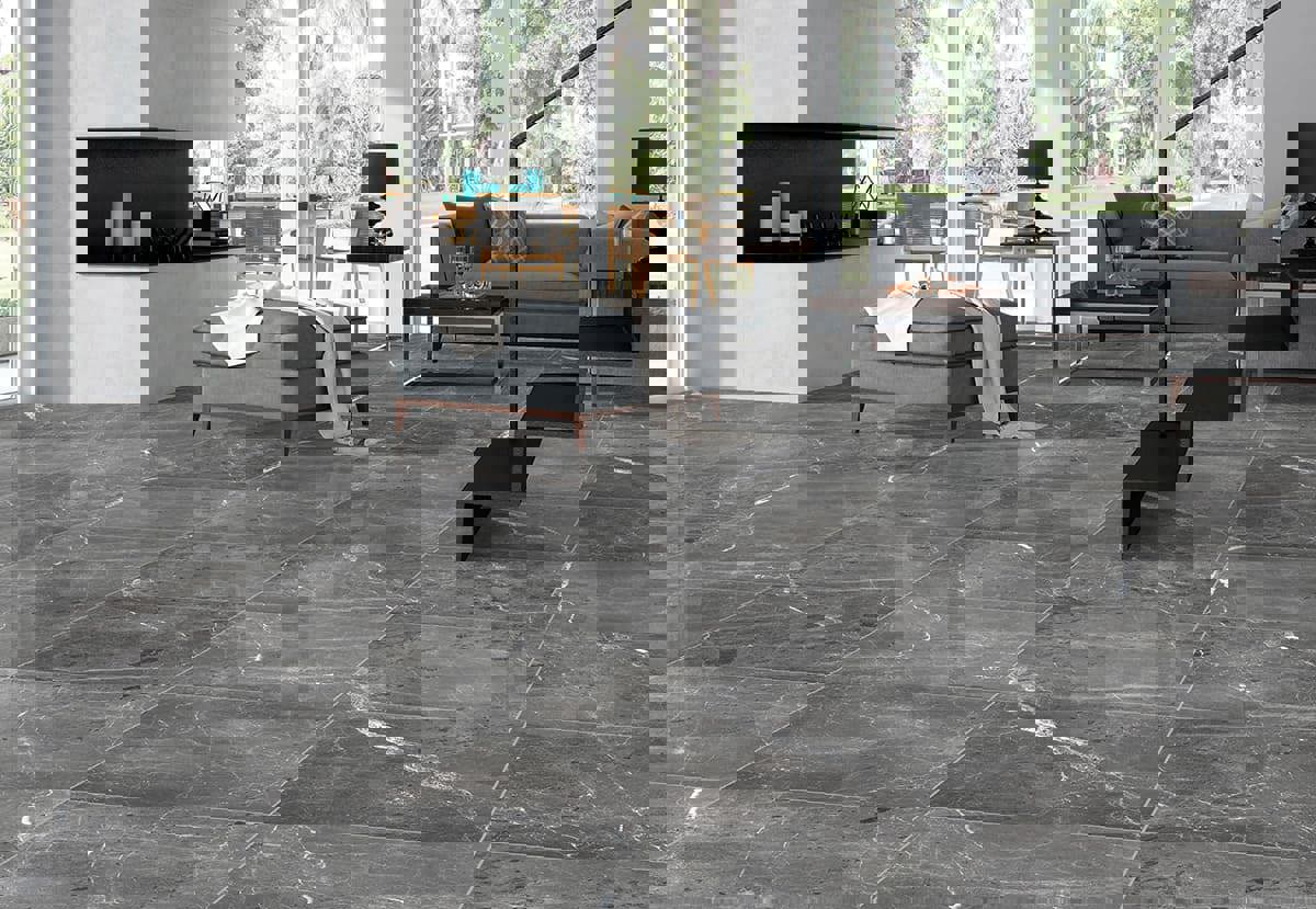 Изображение товара Керамогранит Primavera PR108 60x60 см серый глазурованный полированный