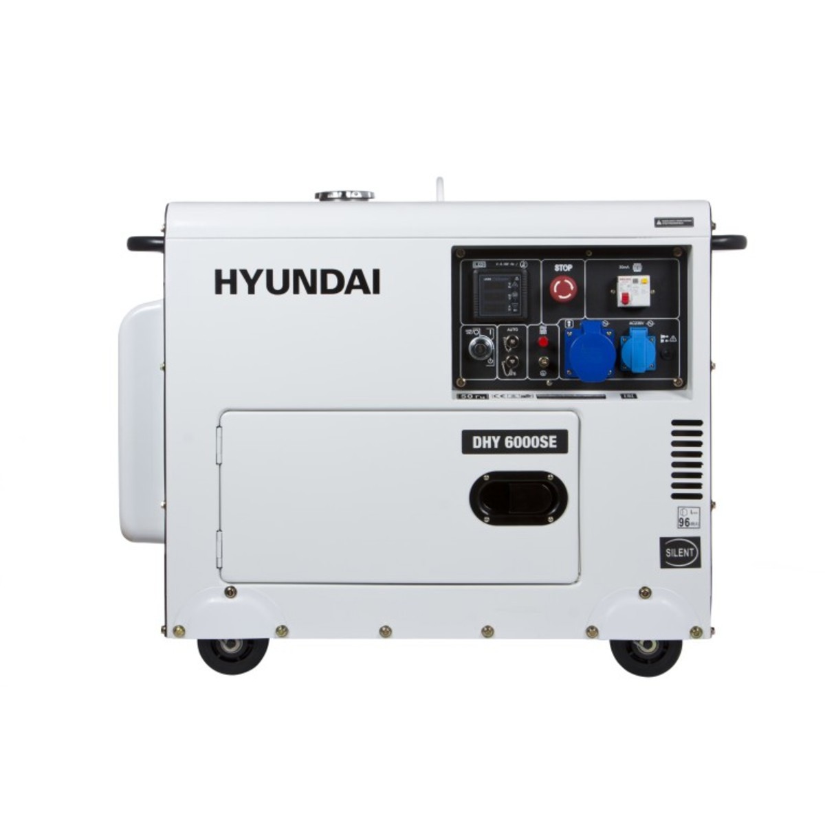 Изображение товара Дизельный генератор Hyundai DHY 6000SE 5.5 кВт с автозапуском