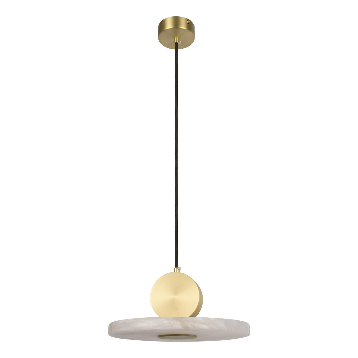 Изображение товара Светильник подвесной светодиодный Loft It Dolomite 10249-d 1.08 м² теплый белый (желтый) свет цвет мрамор медный