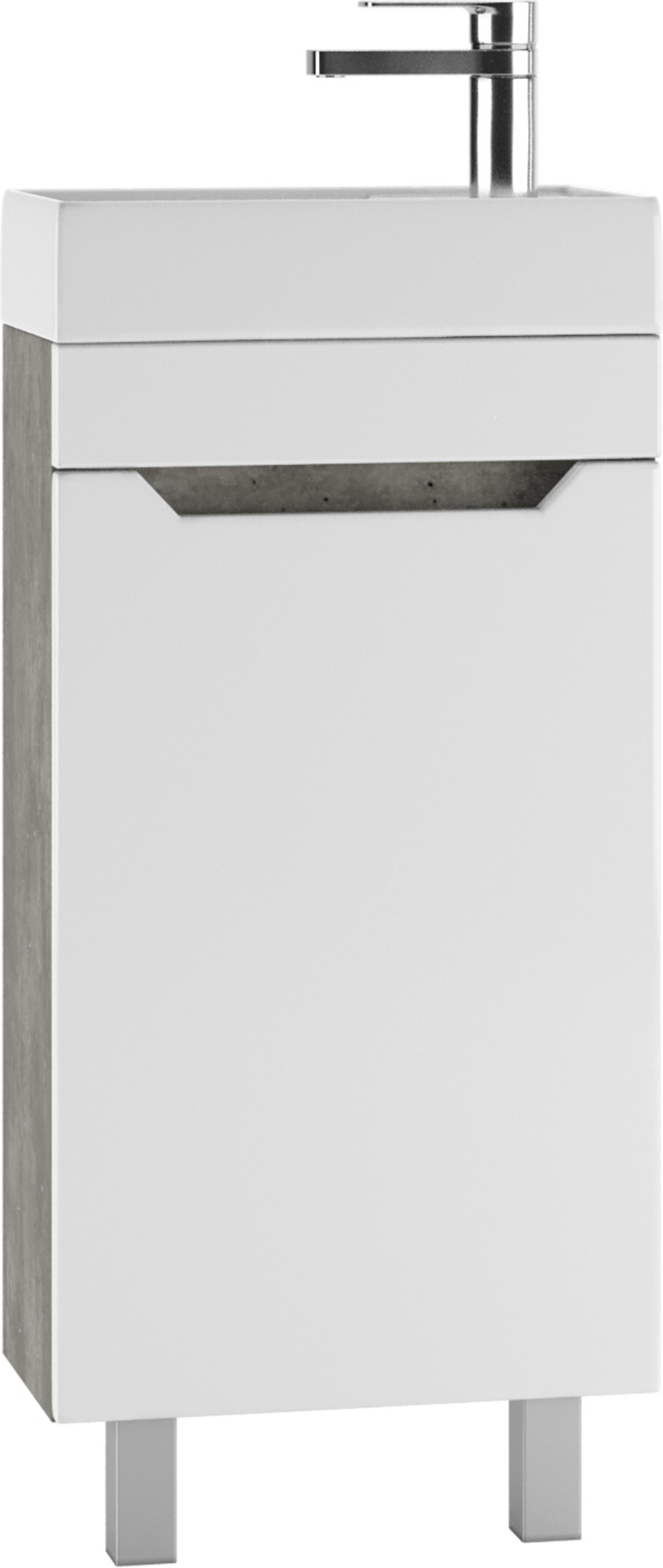 Изображение товара Тумба Айсберг Мечта DM2330T 40.6 см серый бетон без раковины