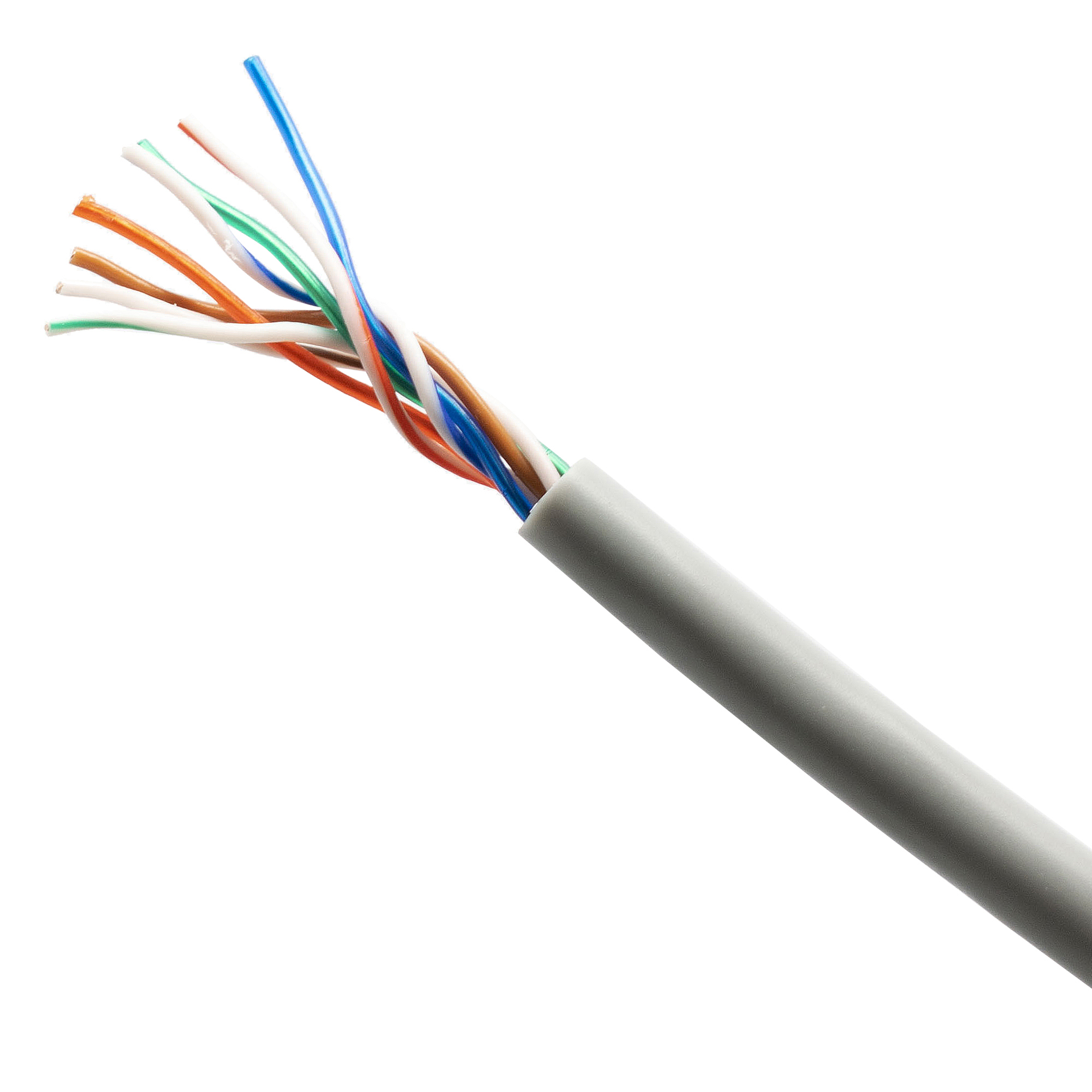 Изображение товара OXION витая пара UTP 5E 26 AWG 20 м серый