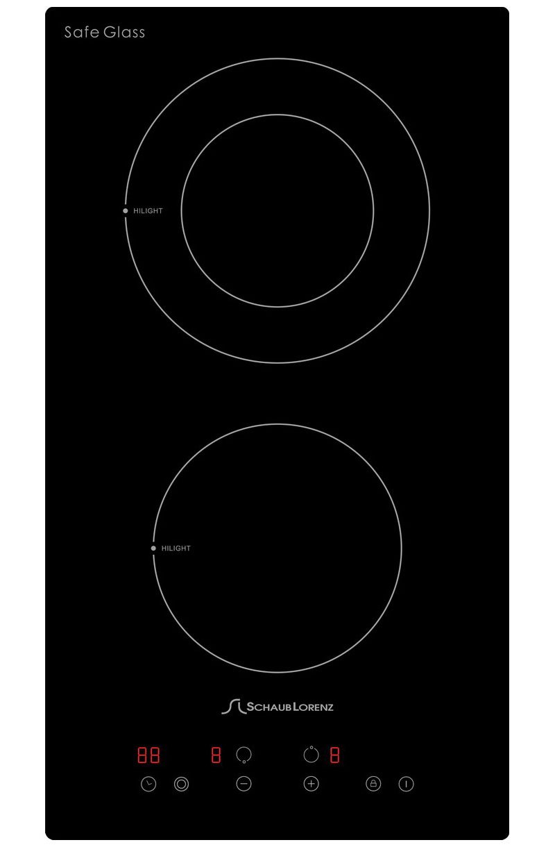 Изображение товара Электрическая варочная панель Schaub Lorenz SLK CY 31 T5 2 конфорки черная