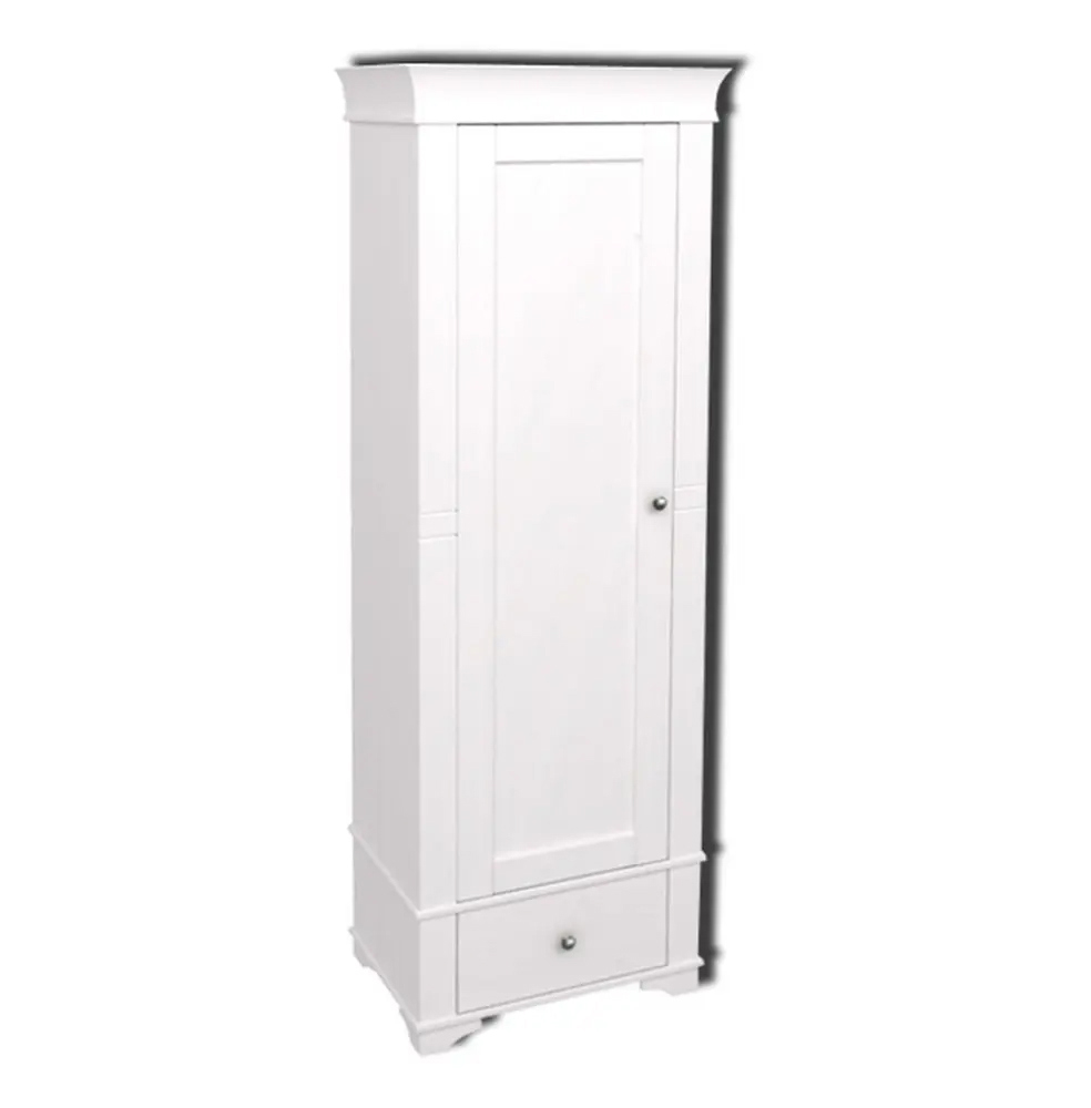 Изображение товара Шкаф распашной Дом мебели из сосны 20000005762 67x205x49 см Массив сосны цвет белый