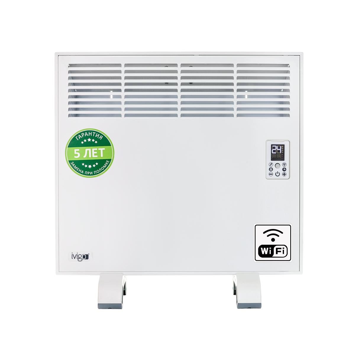 Изображение товара Конвектор электрический Ivigo EPK4550P07 WI-FI с электронным термостатом 700 Вт