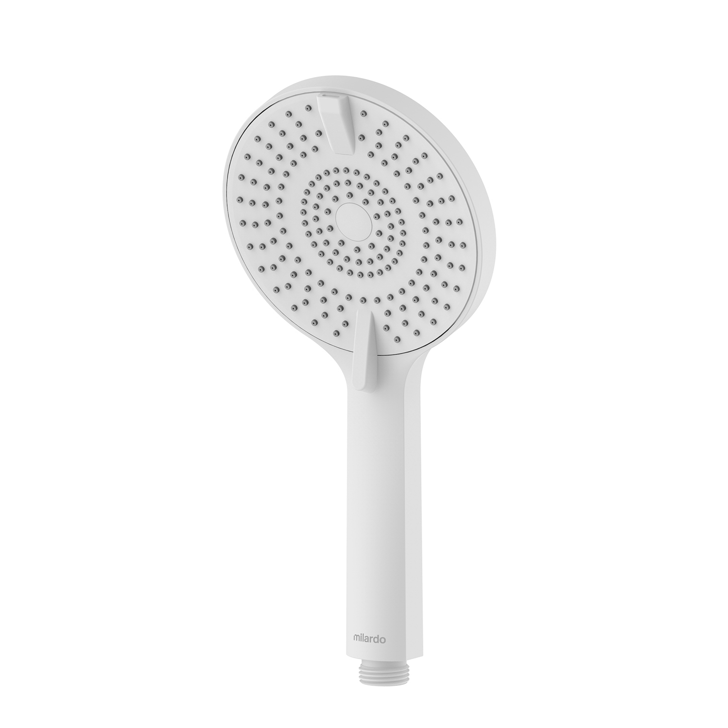 Изображение товара Лейка для душа Milardo Rora 4F белая матовая ROR4FWRM18