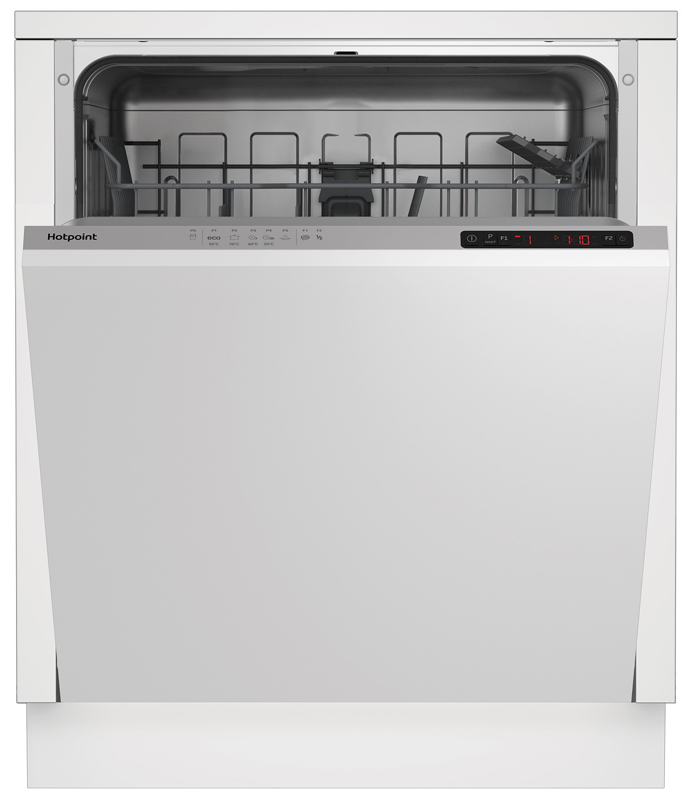 Изображение товара Встраиваемая посудомоечная машина Hotpoint HI 4C39 59.8 см 5 программ белая