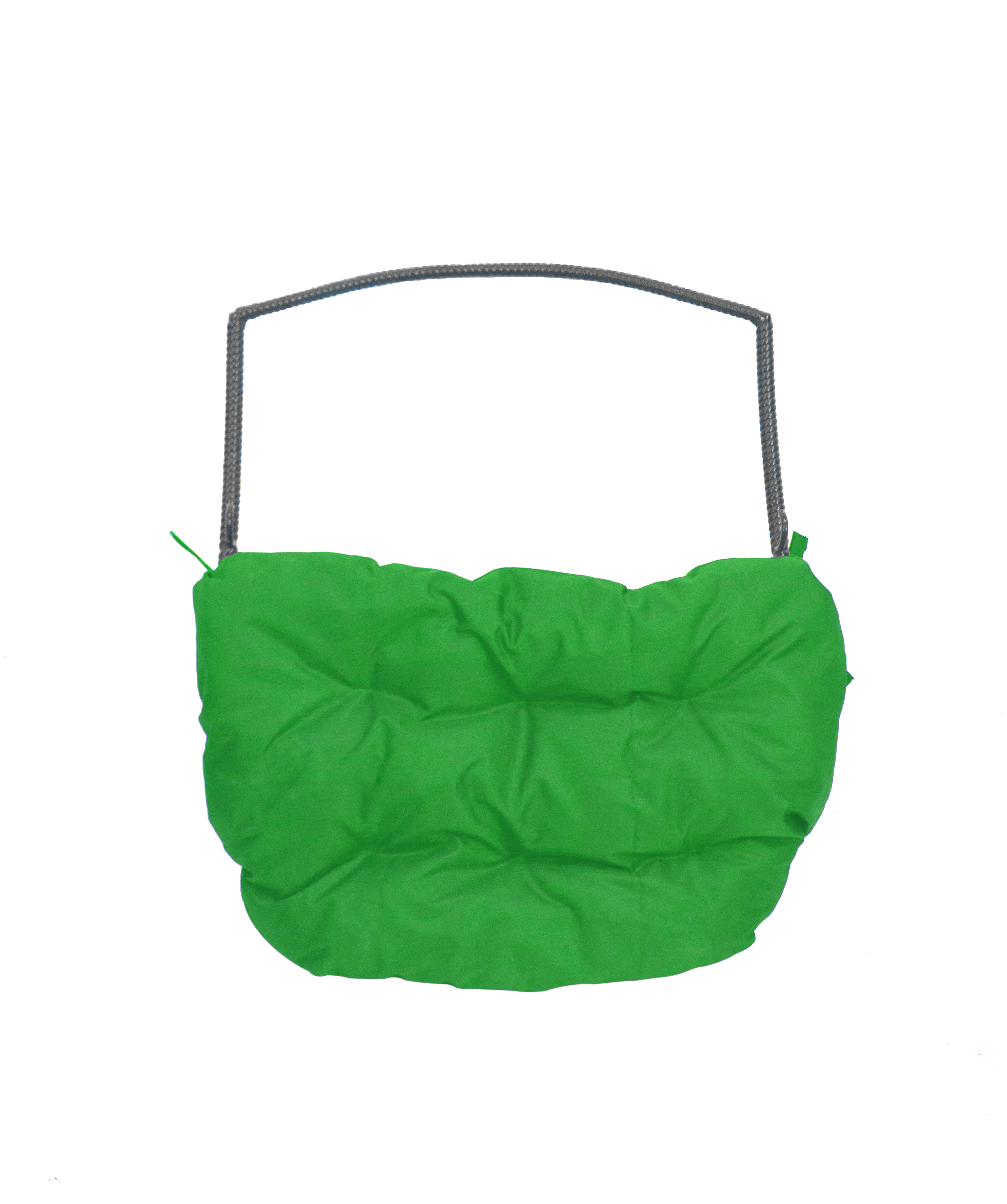 Изображение товара Подставка для ног M-Group 11660304 с металлической конструкцией для двоих зеленого цвета