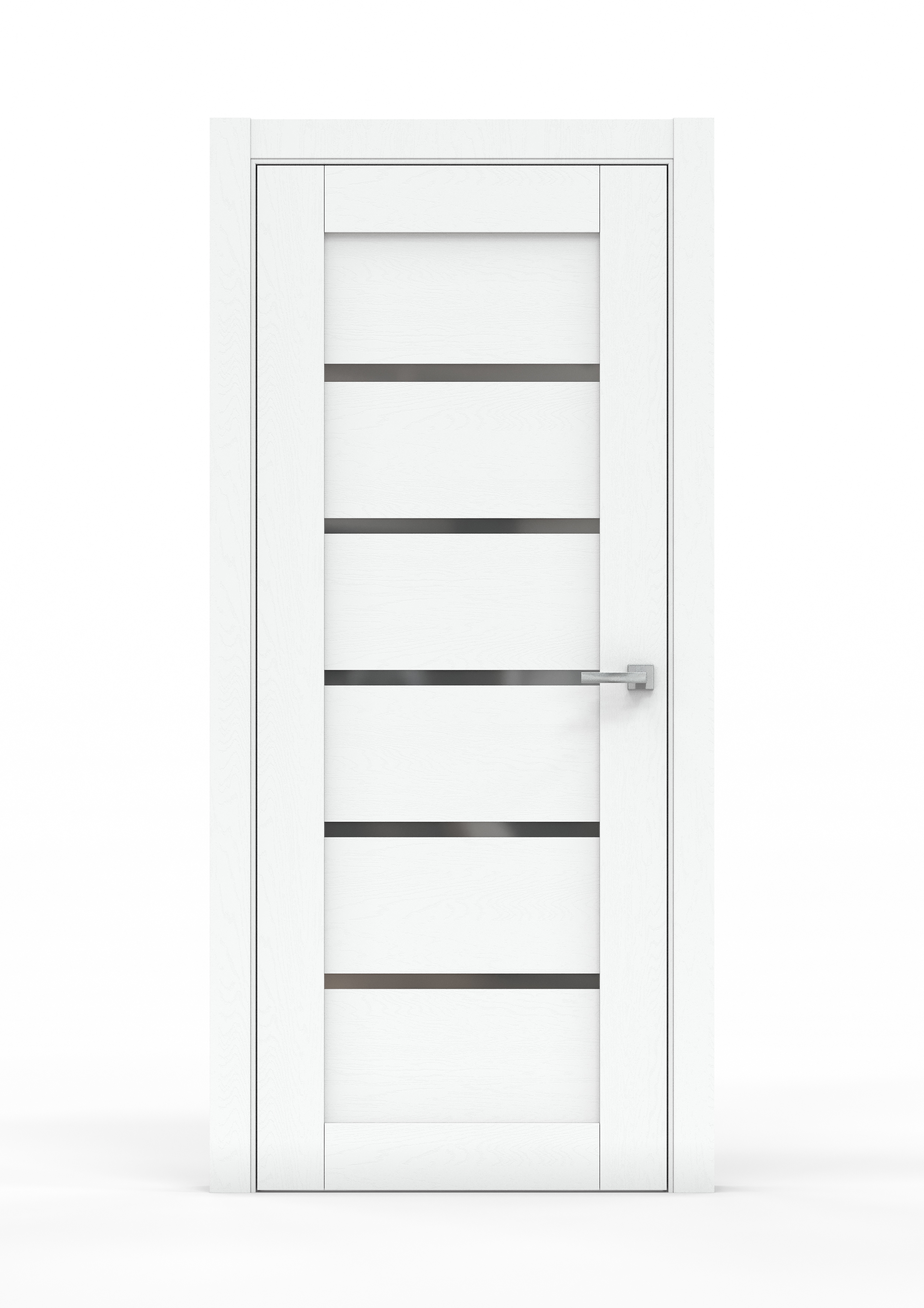 Изображение товара Дверь межкомнатная Бизнес парк Crystal 31 остеклённая 90x200см ПВХ цвет белый софт без замка и петель