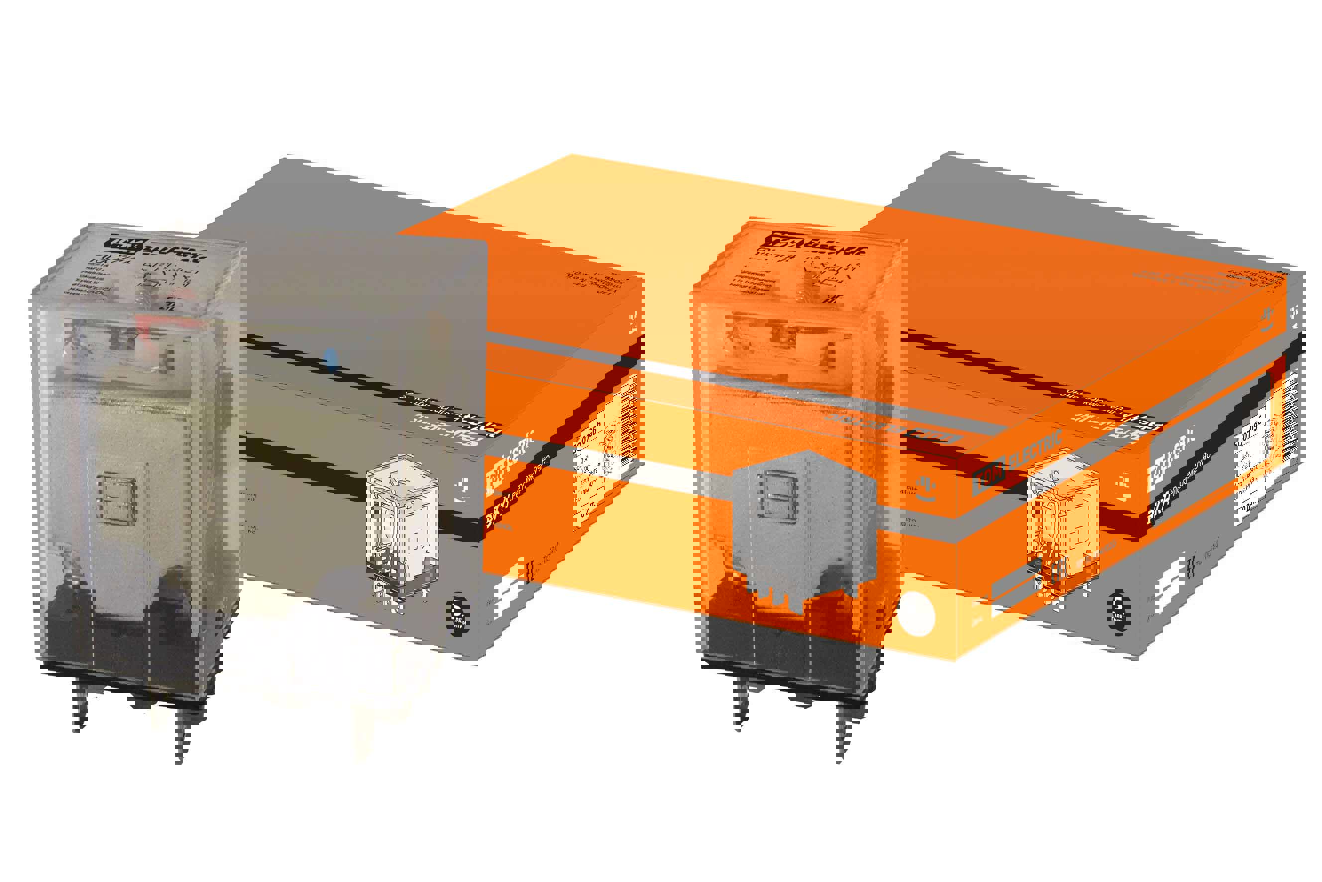 Изображение товара Реле Tdm electric РЭК77/4 с индикацией 10А 12В DC