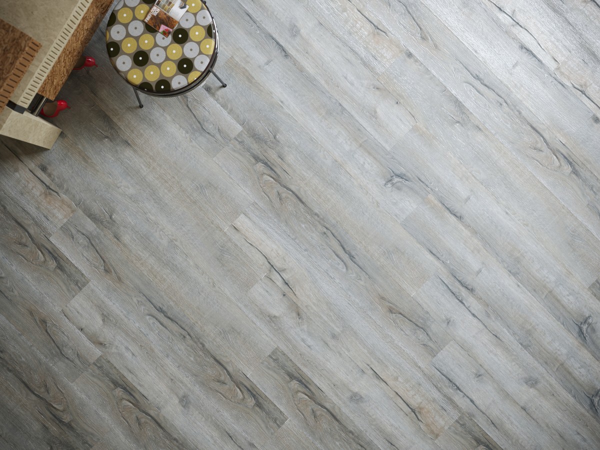 Изображение товара Кварц-виниловая плитка Fine Floor FF-RICH Дуб Корфу 42 класс влагостойкая