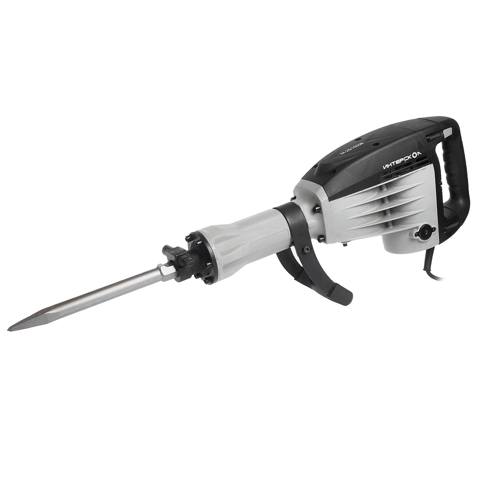 Изображение товара Отбойный молоток Интерскол М-25/1500В мощный профессиональный инструмент 1500 Вт