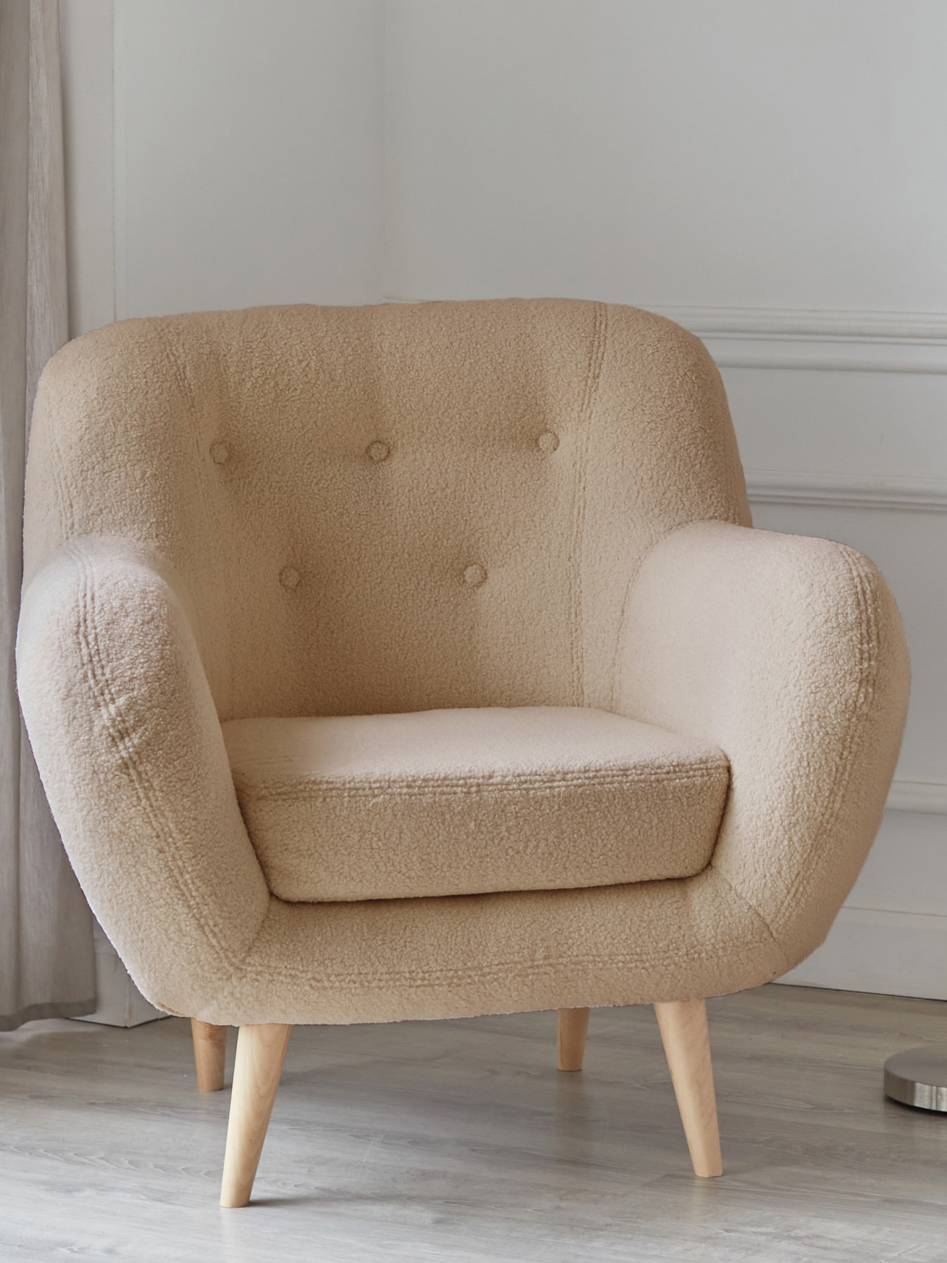 Изображение товара Кресло Элефант из экологически чистого материалов с каретной стяжкой