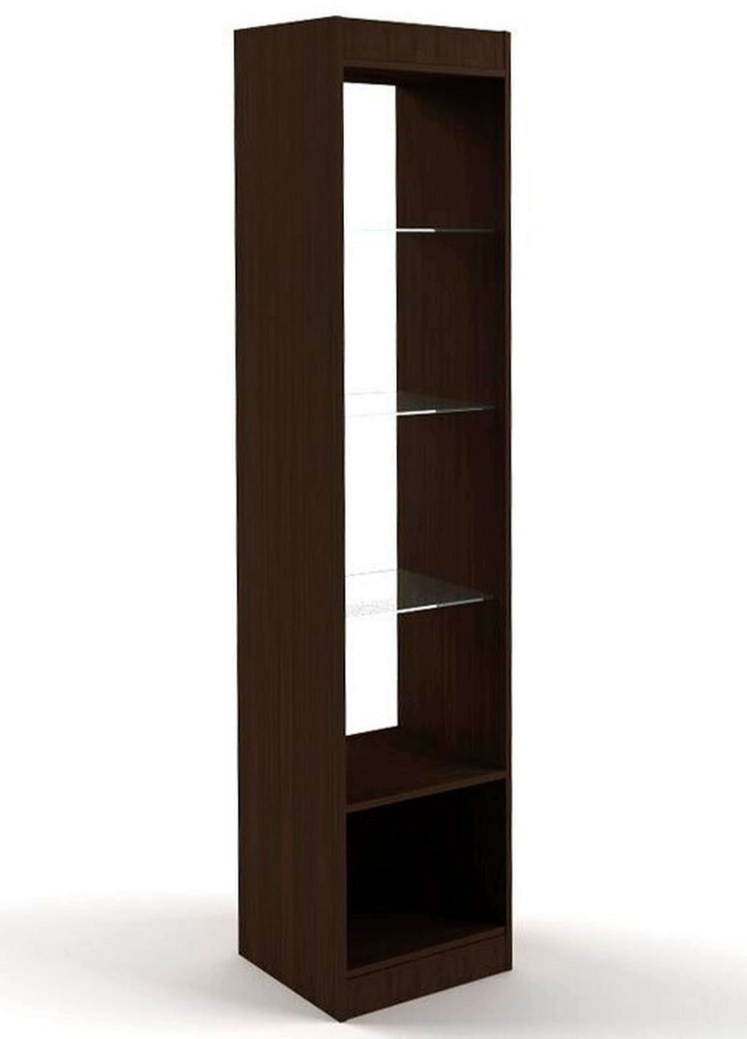 Изображение товара Шкаф-витрина 45x200 см с полками и накопителем универсал