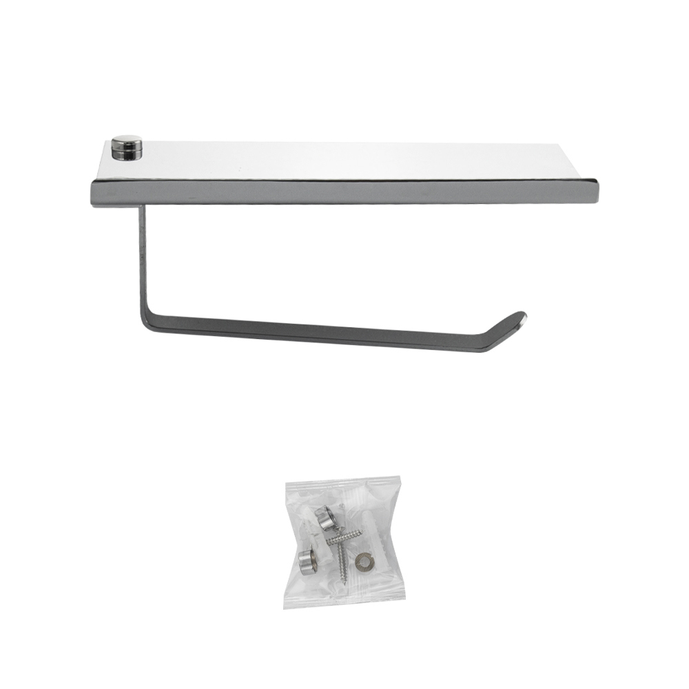 Изображение товара Держатель для туалетной бумаги с полочкой GFmark 79905