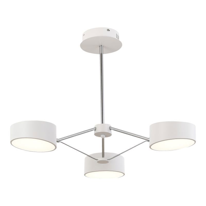 Изображение товара Настенно-потолочный светильник светодиодный EVOLUCE SLE6005-502-03 Valle белый хром 3300 Лм