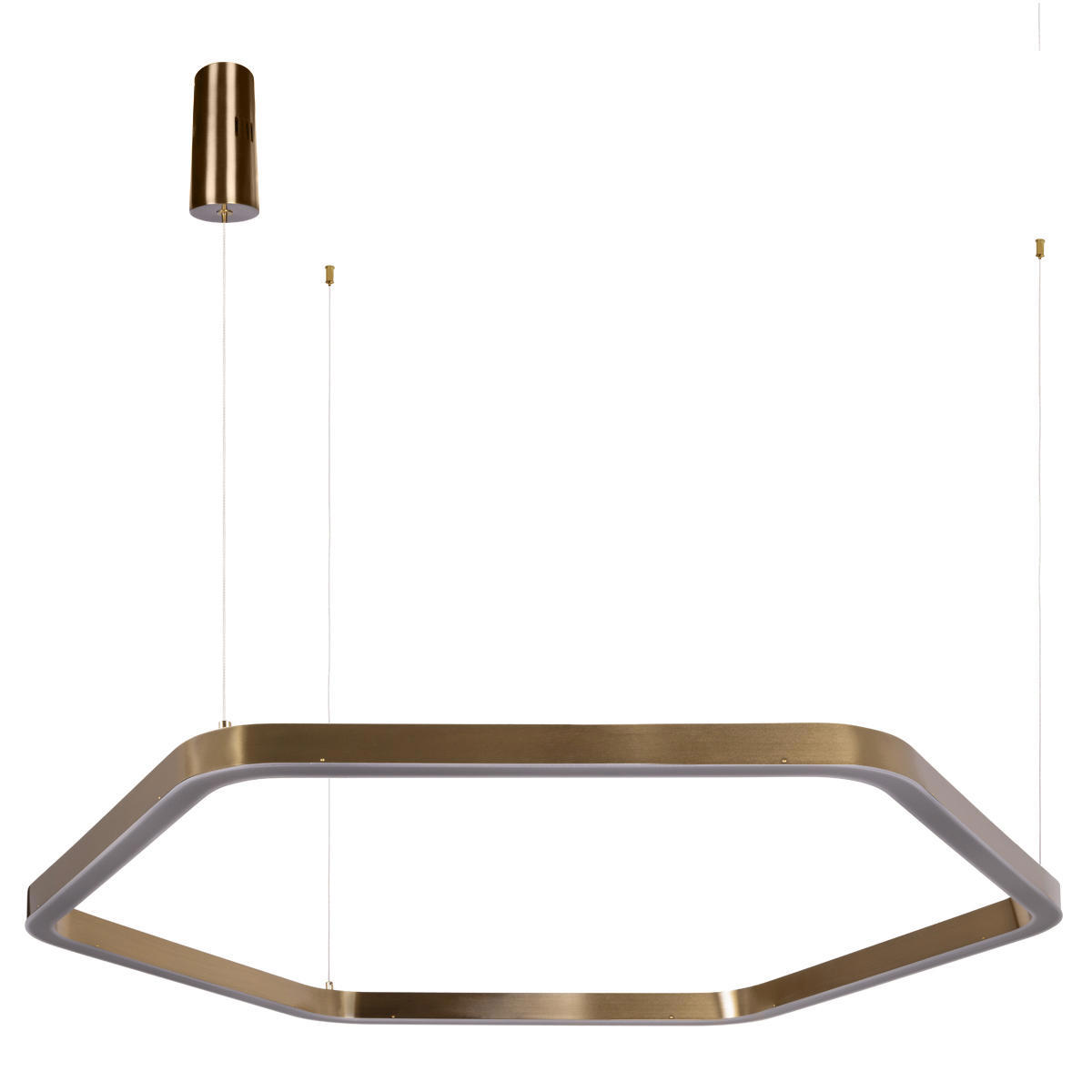 Изображение товара Подвесной светодиодный светильник LOFT IT Titanium 10243XL Gold 16.25 м² теплый белый