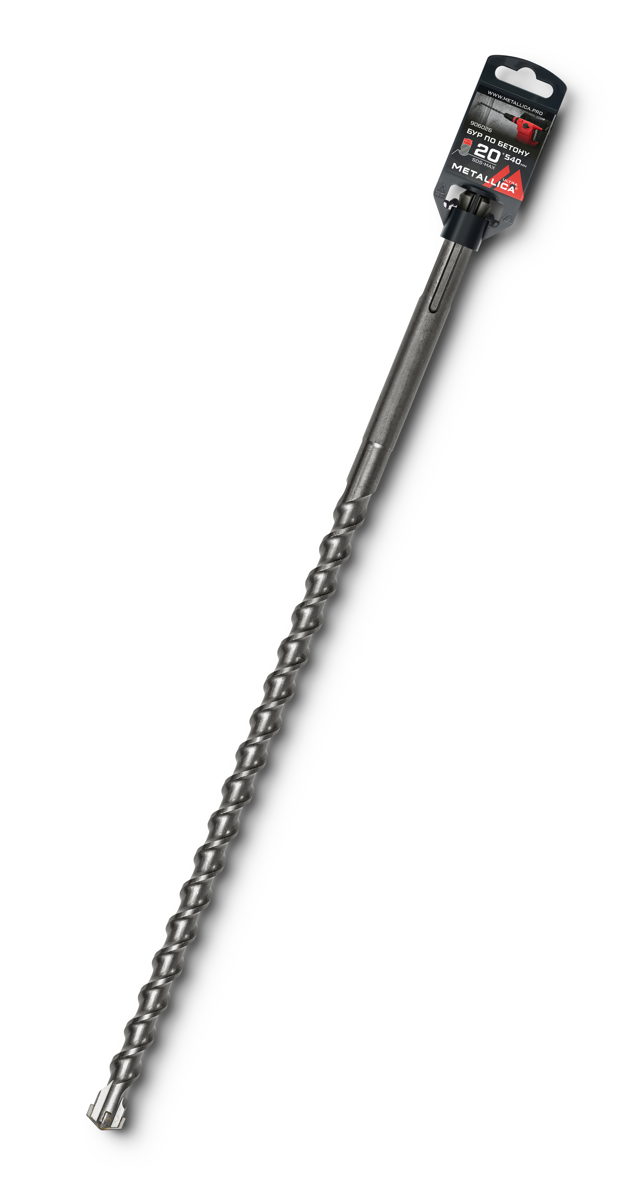 Изображение товара Бур по бетону SDS Max Metallica 906026 20x540 мм