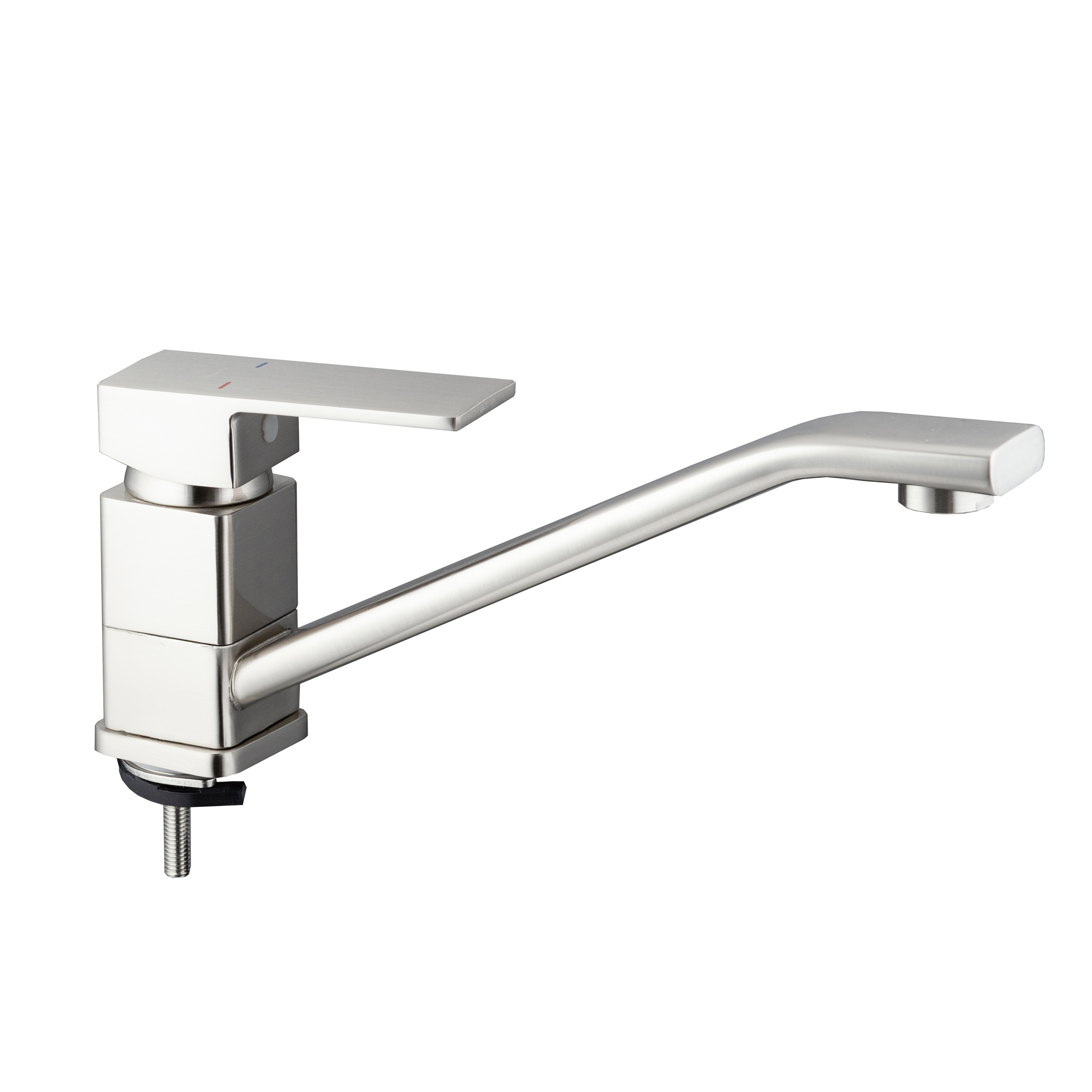 Изображение товара Смеситель для кухни Diadonna D81-442106L поворотный излив 10.5 см цвет сатин