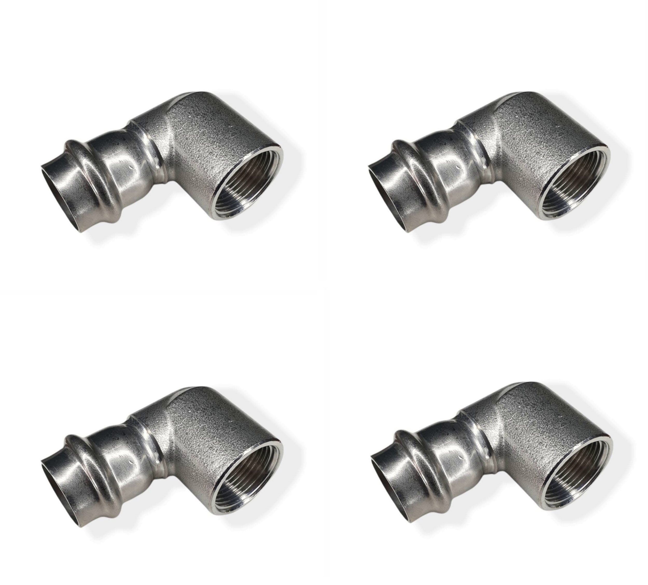 Изображение товара Угол комбинированный 90° Zeissler 3/4"x28 ВР латунь 4 шт ZTI.552.002805-4