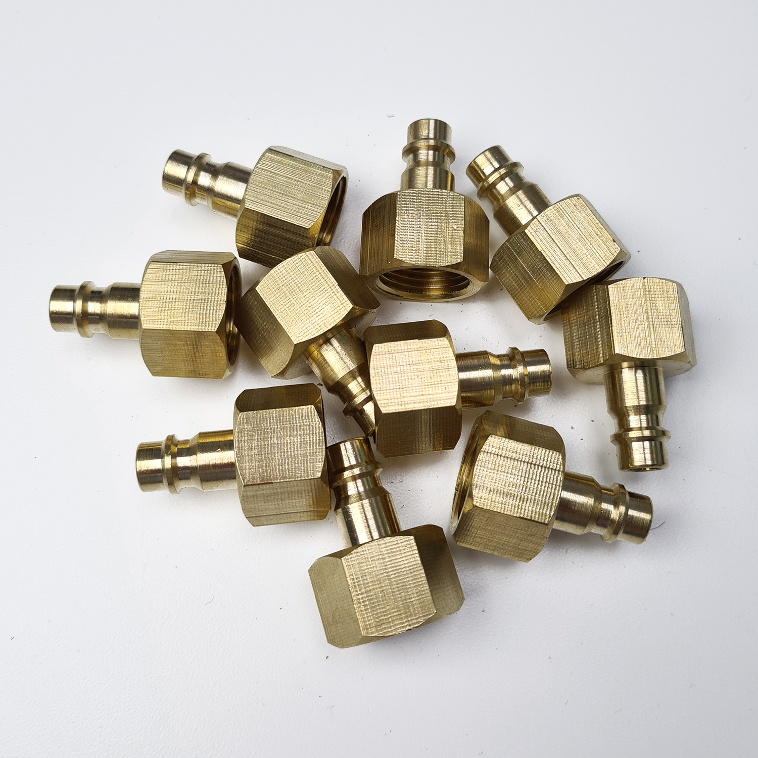 Изображение товара Штуцер Профитт быстроразъёмный латунный БРС 1/2"ВР - 10 шт.