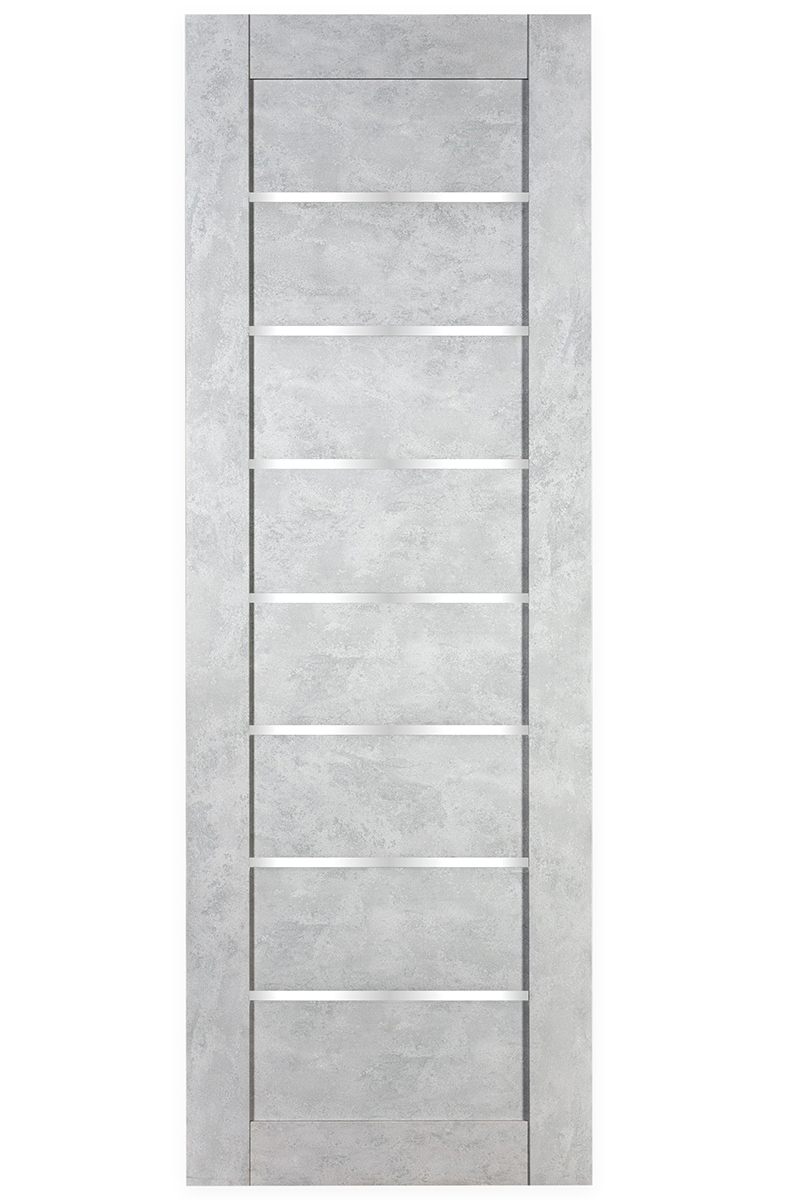 Изображение товара Дверь межкомнатная DK-doors Хлоя остеклённая 70x200см ПВХ цвет бетон натуральный без замка и петель Изображение товара Дверь межкомнатная DK-doors Хлоя остеклённая 70x200см ПВХ цвет бетон натуральный без замка и петель