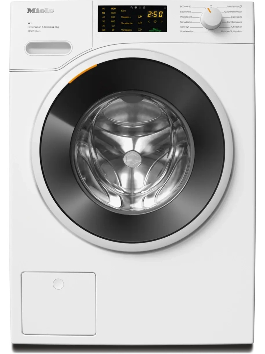 Изображение товара Стиральная машина Miele WWB380 WCS 125 Edition 8 кг фронтальная белая Германия