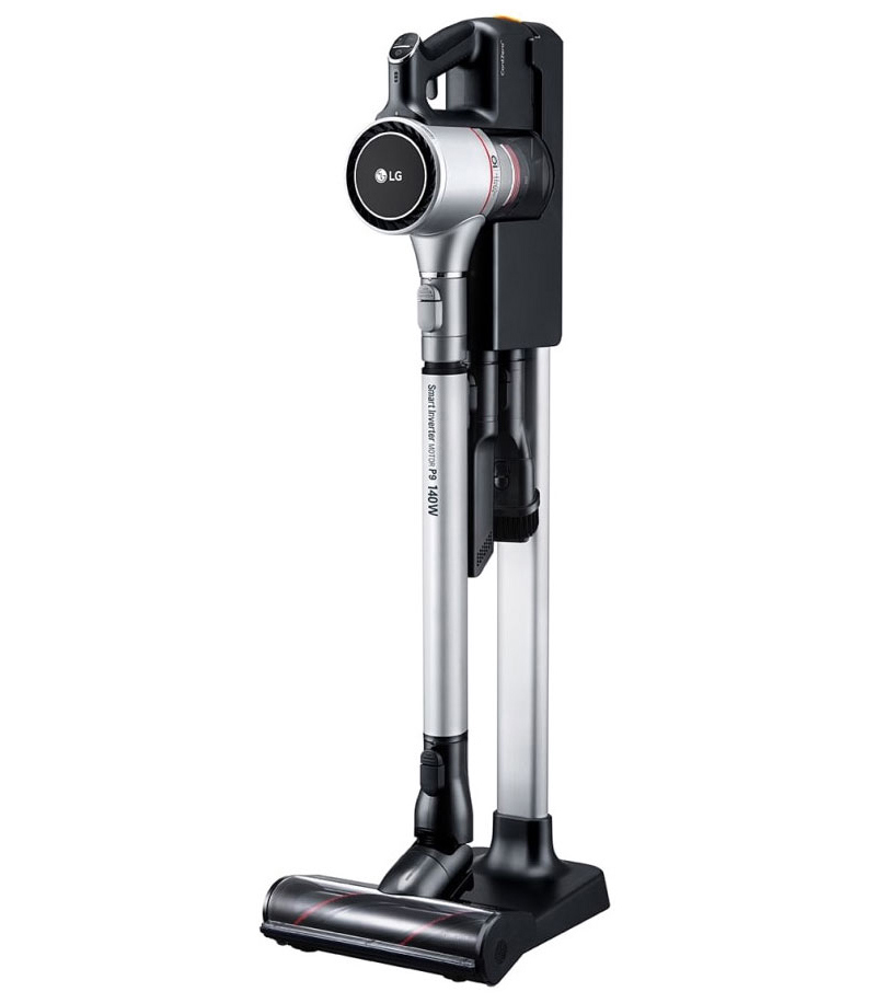 Изображение товара Вертикальный пылесос LG A9N-Core мощность 160 Вт HEPA фильтр серебристый