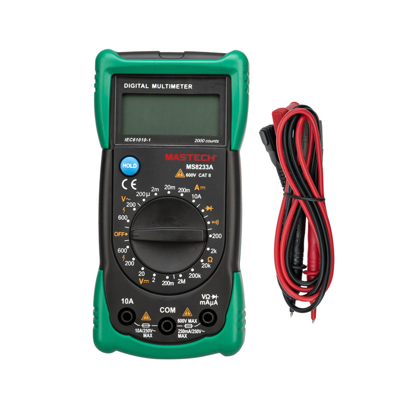Изображение товара Мультиметр MASTECH MS8233A Универсальный с DATA HOLD и прозвонкой
